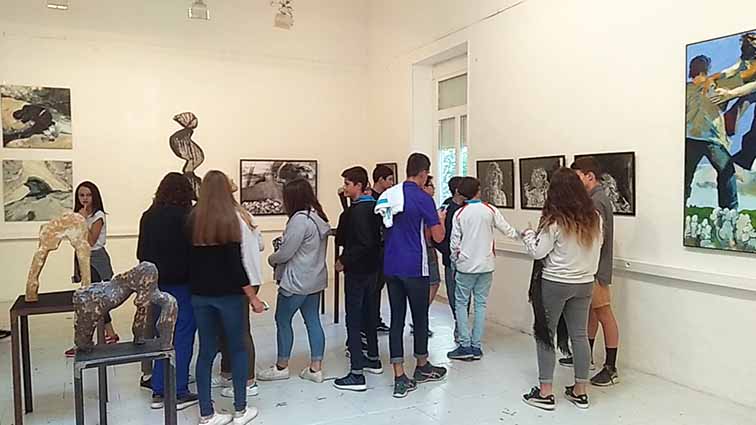 Visite d’une exposition – Collège La Présentation – St Joseph