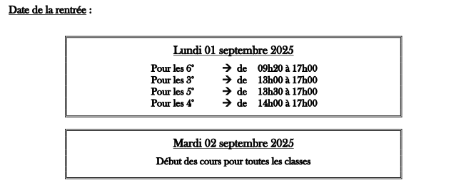 Date_rentrée